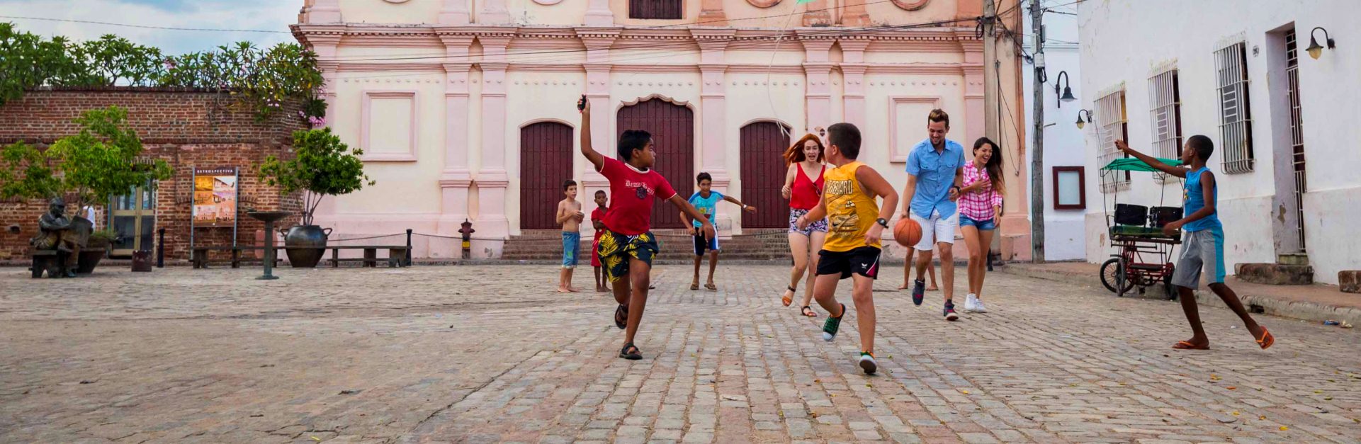 Kids playing, Camagüey, Cuba